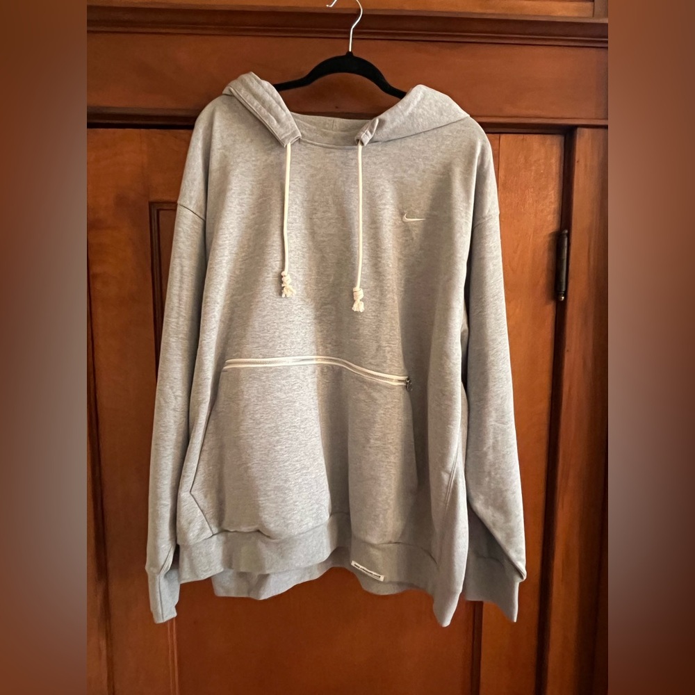 Nike Standard Issue Hoodie Dri Fit Grey Size 3xl XXXL